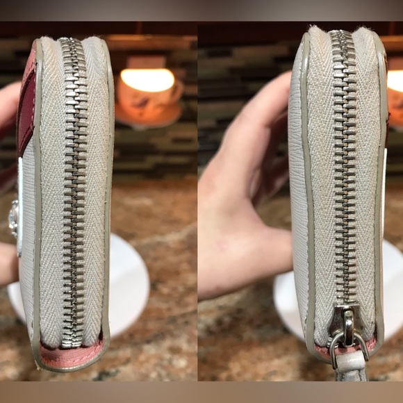 FENDI MONSTER Crayons Leather Zip Around Wallet ππ₯β₯οΈ - Picture 14 of 17